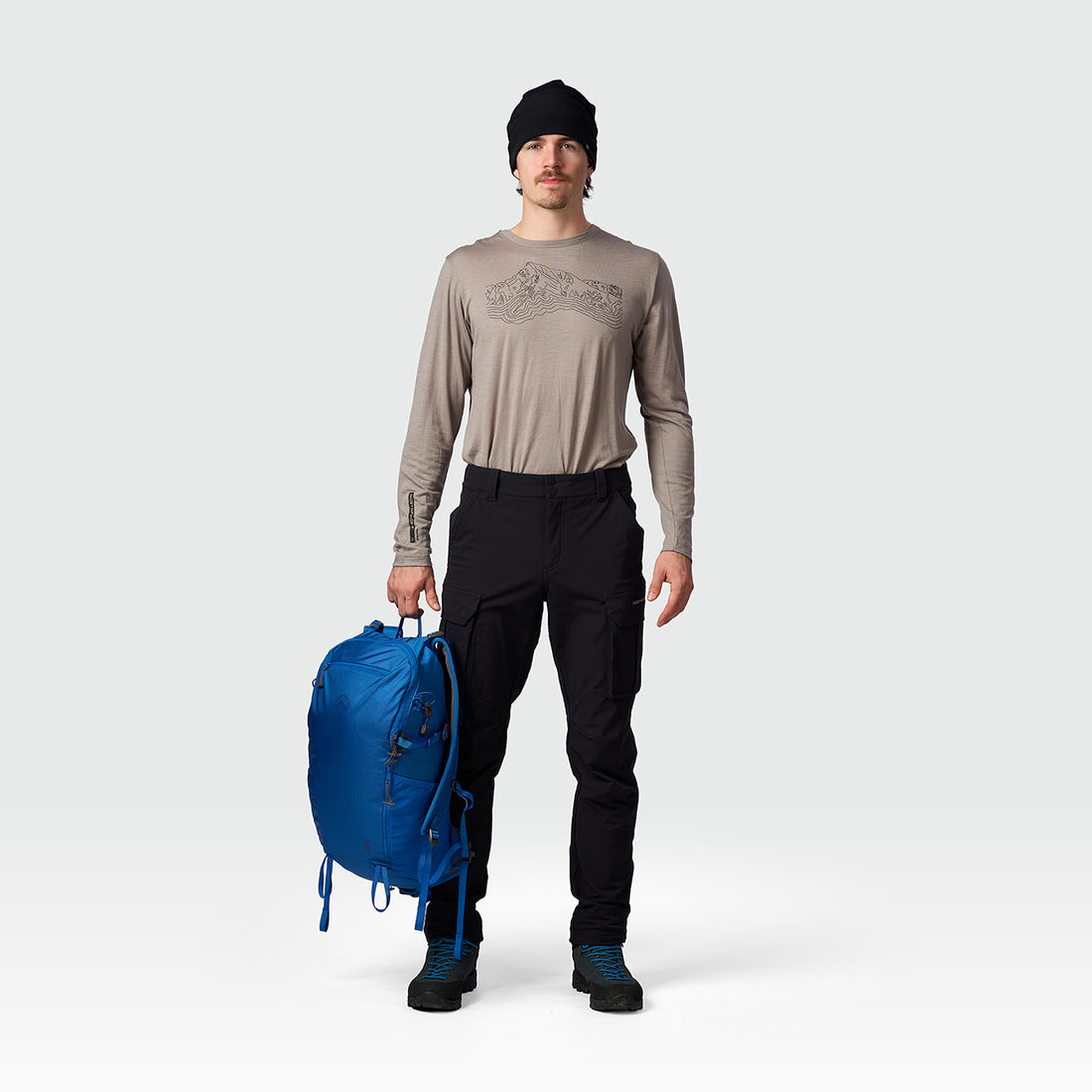 NO-5116OR men's trekking cargo pants TOINI