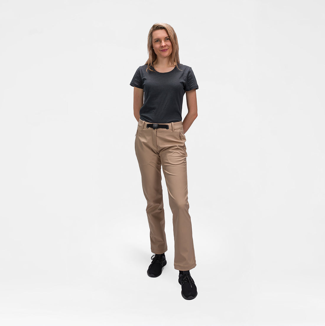 NO-60031OR women's softshell outdoor pants 3L LYRIC