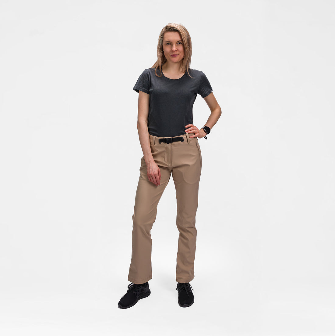NO-60031OR women's softshell outdoor pants 3L LYRIC