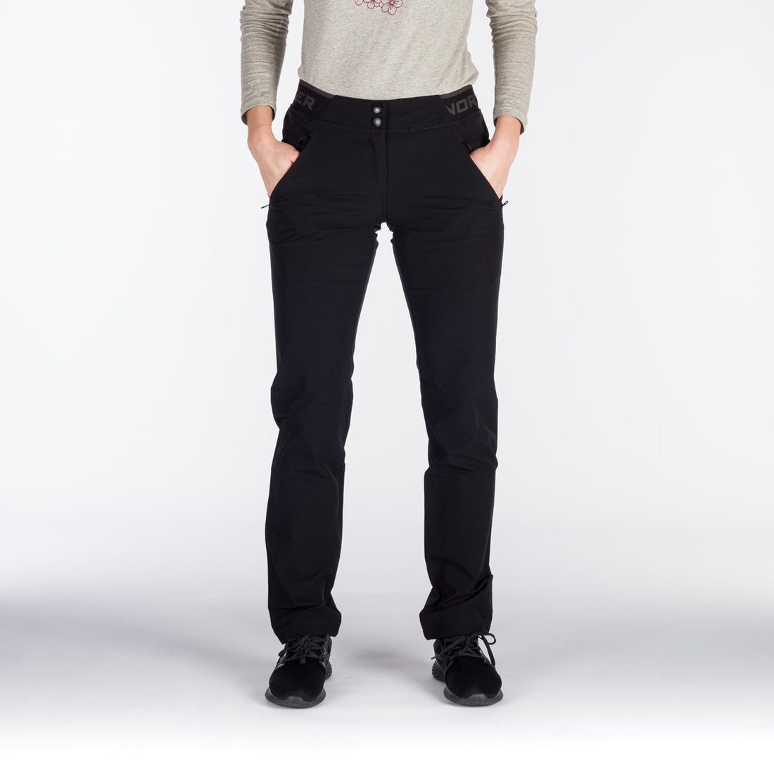 NO-6005OR women's stretch pants JIMENA