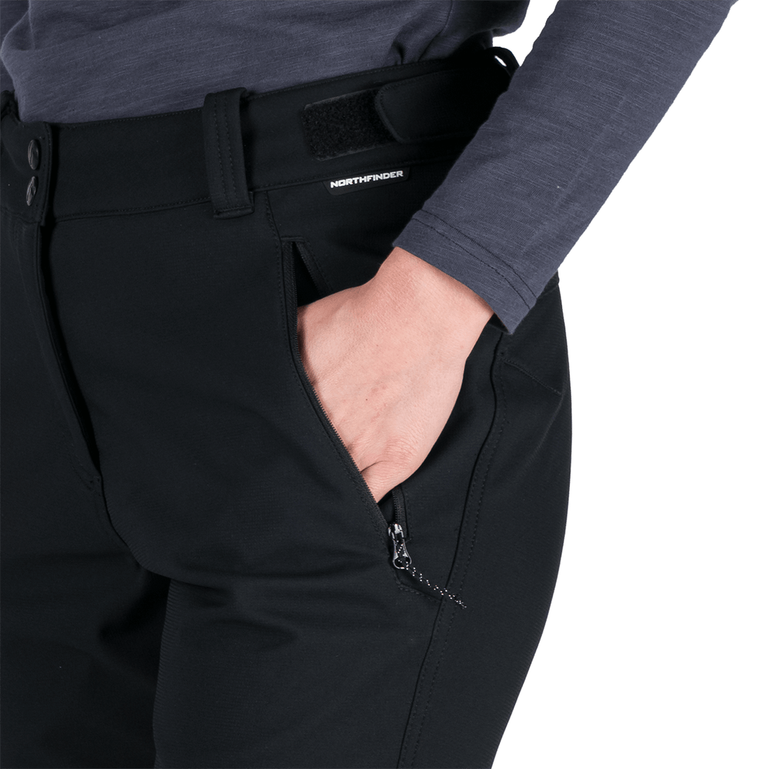 NO-6030OR women's outdoor softshell pants 3L LEIGH