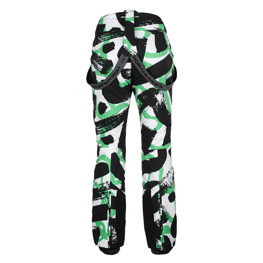 NO-6048SNW women's ski allover print trousers ISABELL