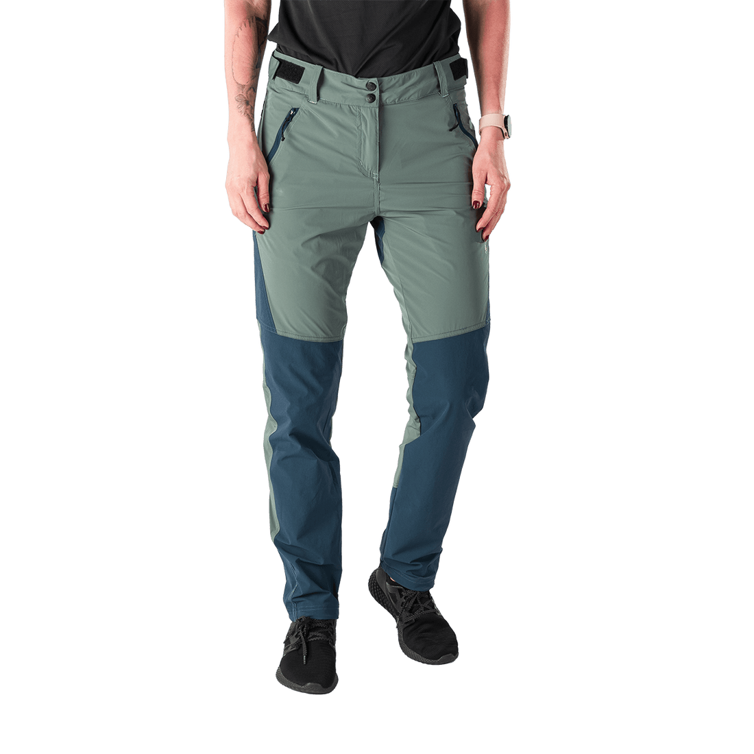 NO-6067OR women's trekking combi pants MENCIA
