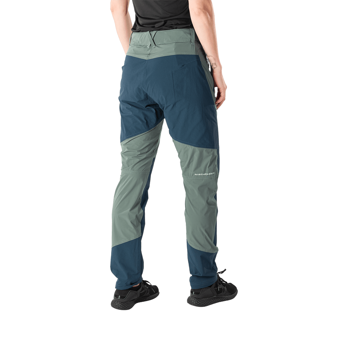 NO-6067OR women's trekking combi pants MENCIA