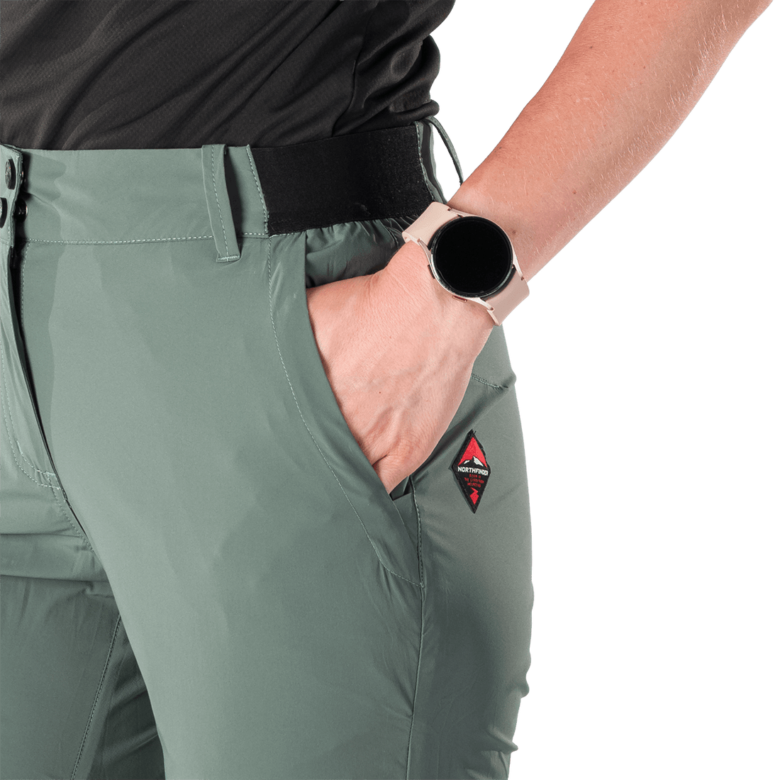NO-6070OR wome's trekking lightweight stretch pants RAIMUNDA