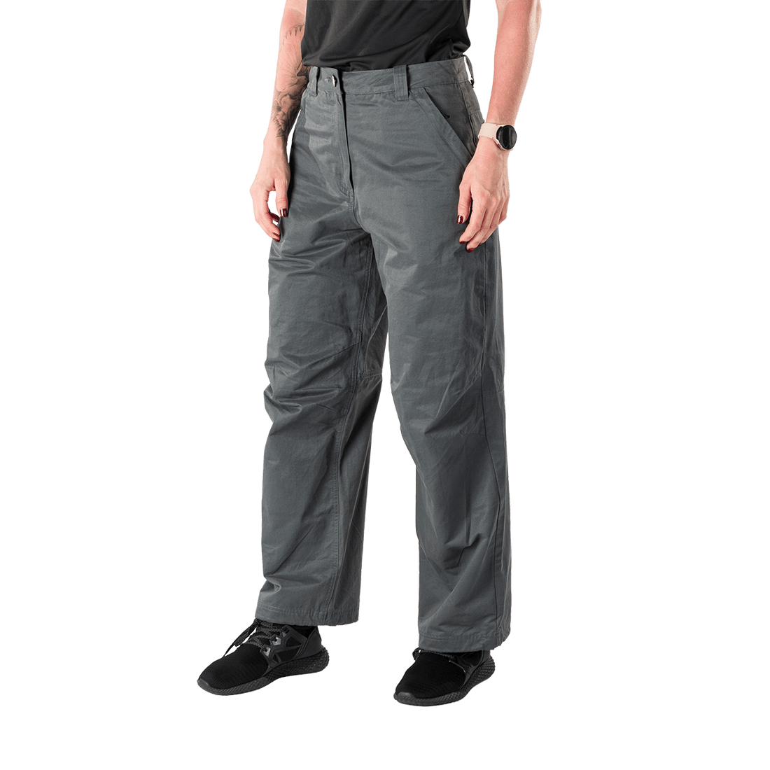 NO-6073OR women's cotton blend pants MENCYA