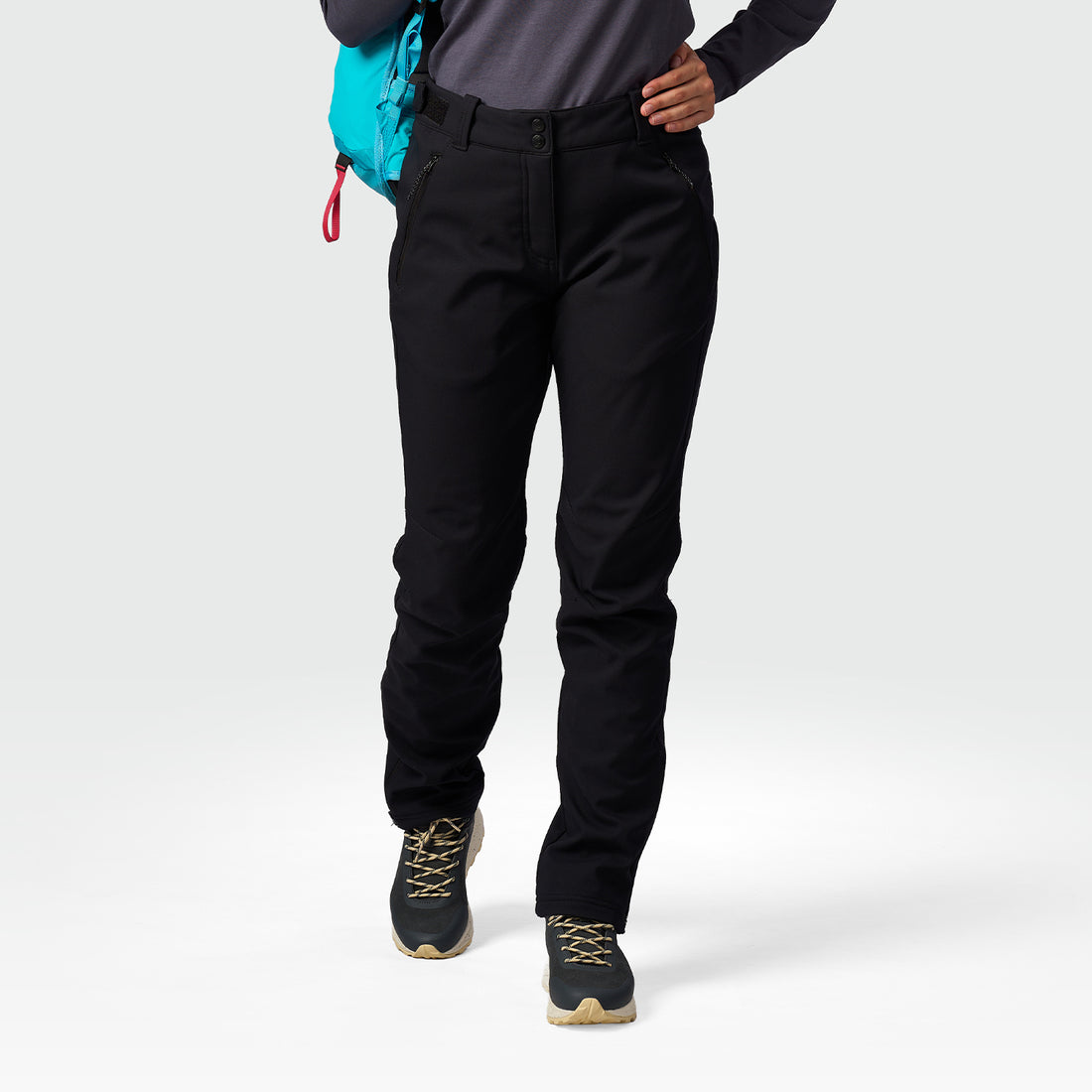 NO-6110OR women's outdoor softshell pants 3L RUUT