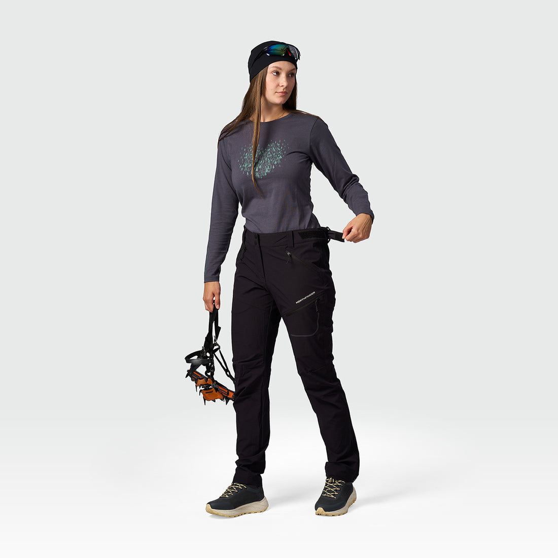 NO-6113OR women's stretch outdoor pants SOLJA