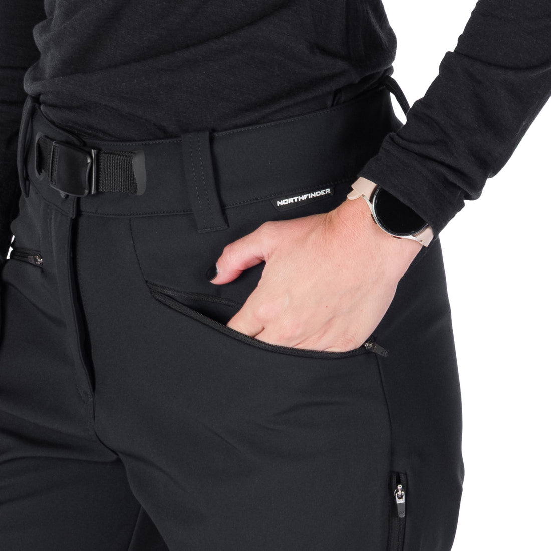 NO-6153OR women's softshell pants 3L MAYRA