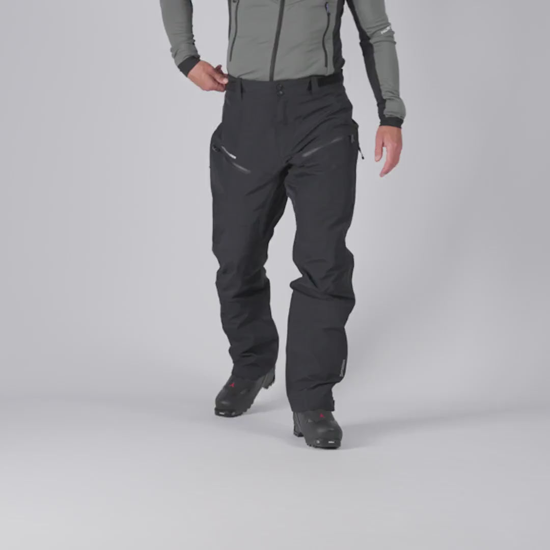 NO-3665SKP men's ski-touring technical hardshell pants Dermizax™EV HAVRAN - NO-3665SKP.mp4