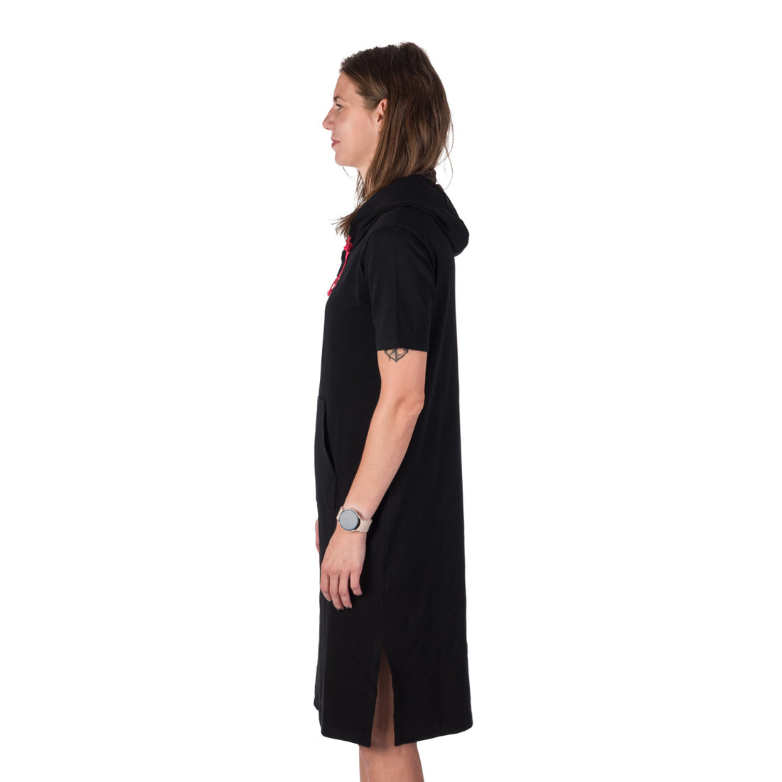 SA-4566SP women's cotton dress with front pocket MARICELA