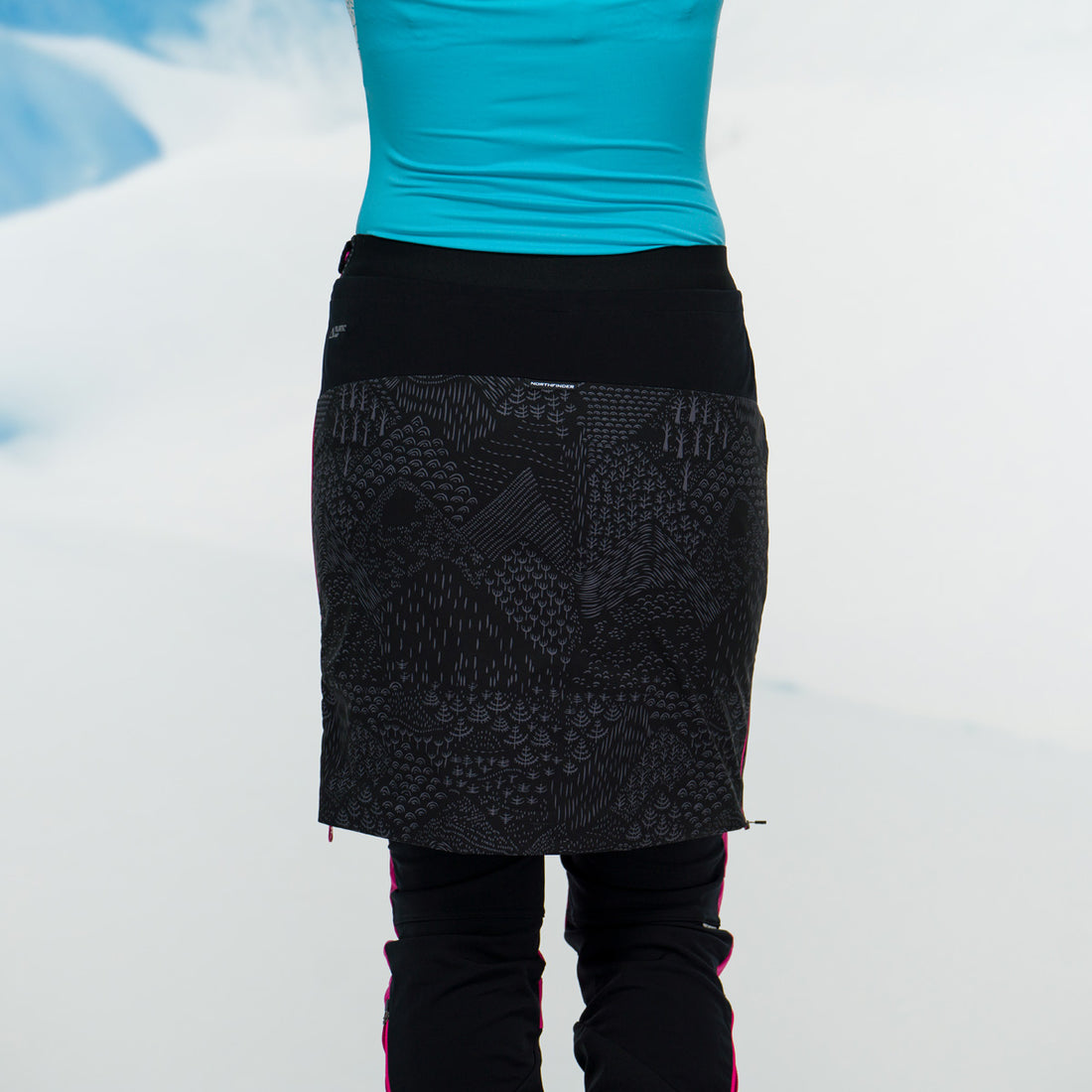 SU-45601SKP women's skirt ski-touring insulated  polartec® alpha direct JARABA
