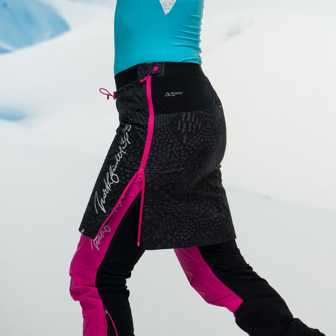 SU-45601SKP women's skirt ski-touring insulated  polartec® alpha direct JARABA