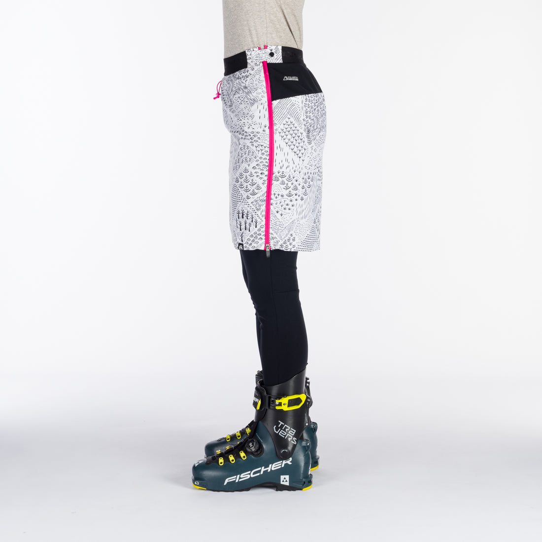 SU-45603SKP women´s ski-touring skirt active sport padded Polartec alpha direct JARABA
