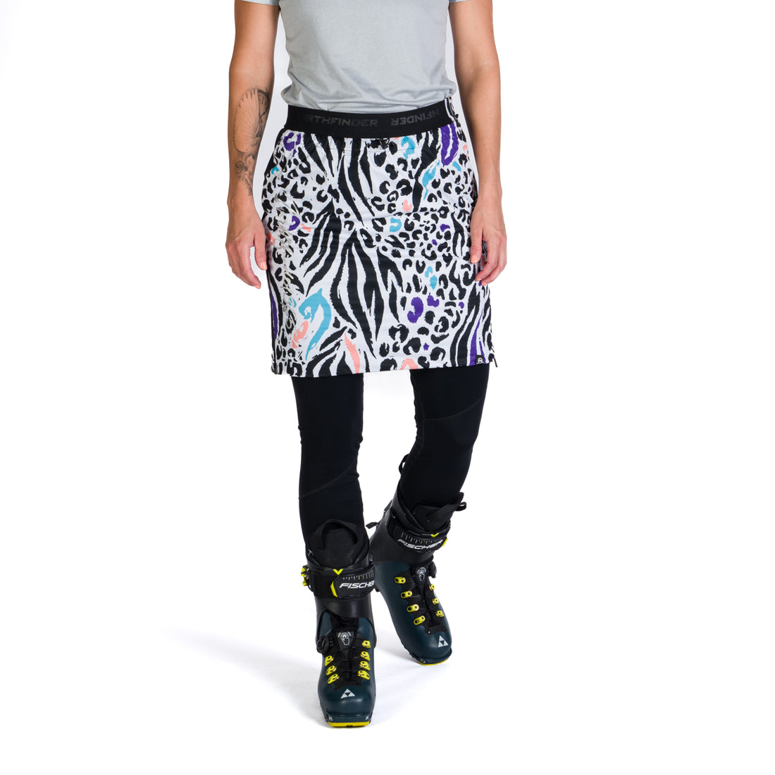 SU-45603SKP women´s ski-touring skirt active sport padded Polartec alpha direct JARABA