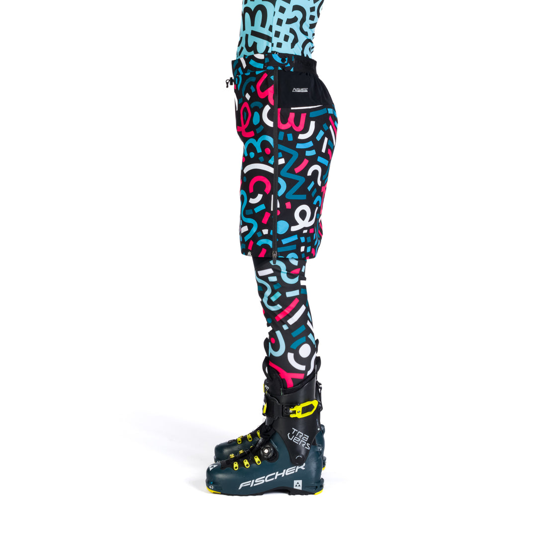 SU-45604SKP women's ski-touring skirt active sport padded Polartec® Alpha Direct 2L JARABA