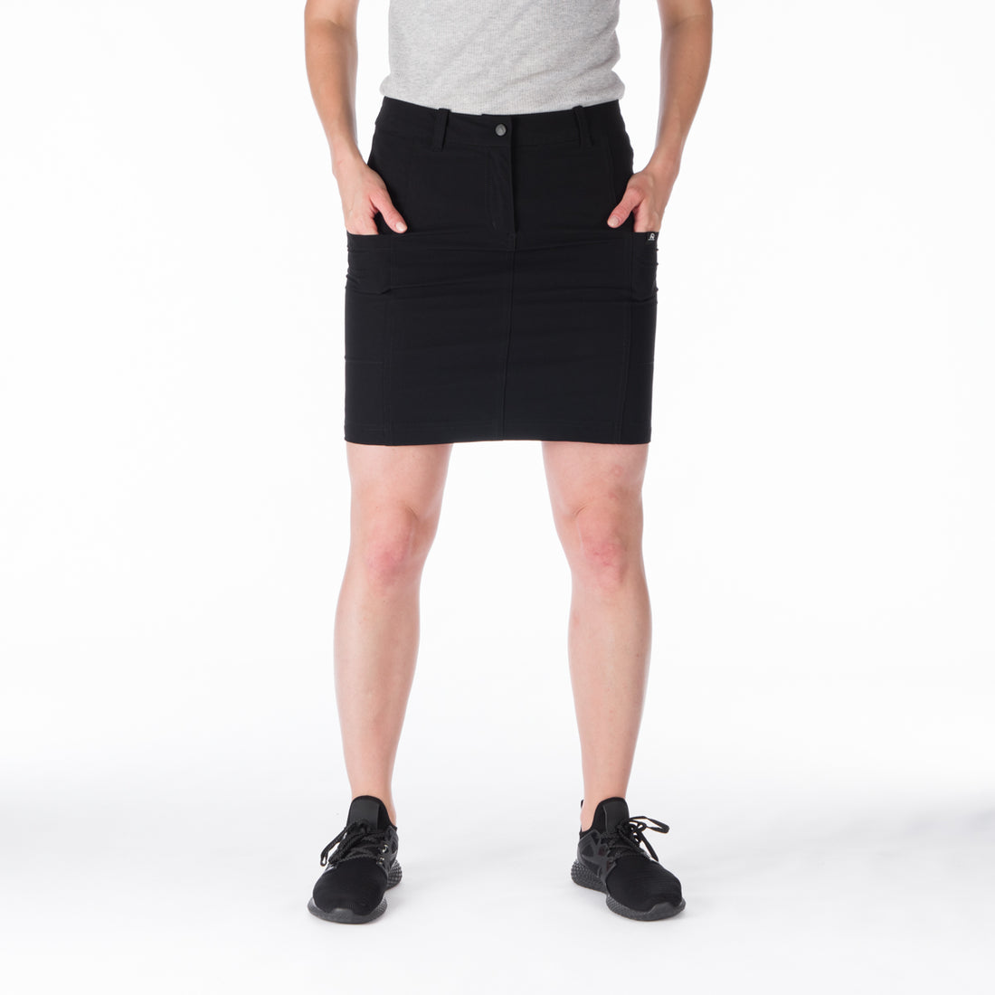SU-4595OR women's technical regular fit stretch skirt LYNN