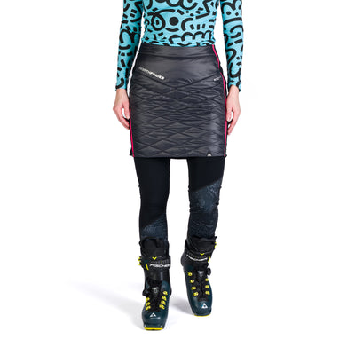 SU-46001SKP women's ski-touring skirt active sport full zip padded Primaloft® Gold PODKOVA