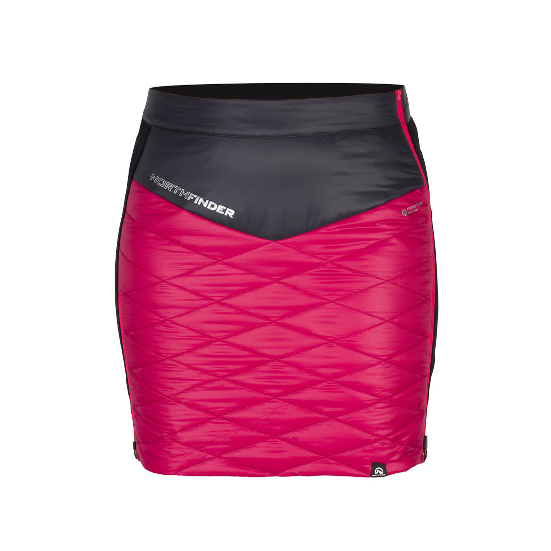 SU-46001SKP women's ski-touring skirt active sport full zip padded Primaloft® Gold PODKOVA