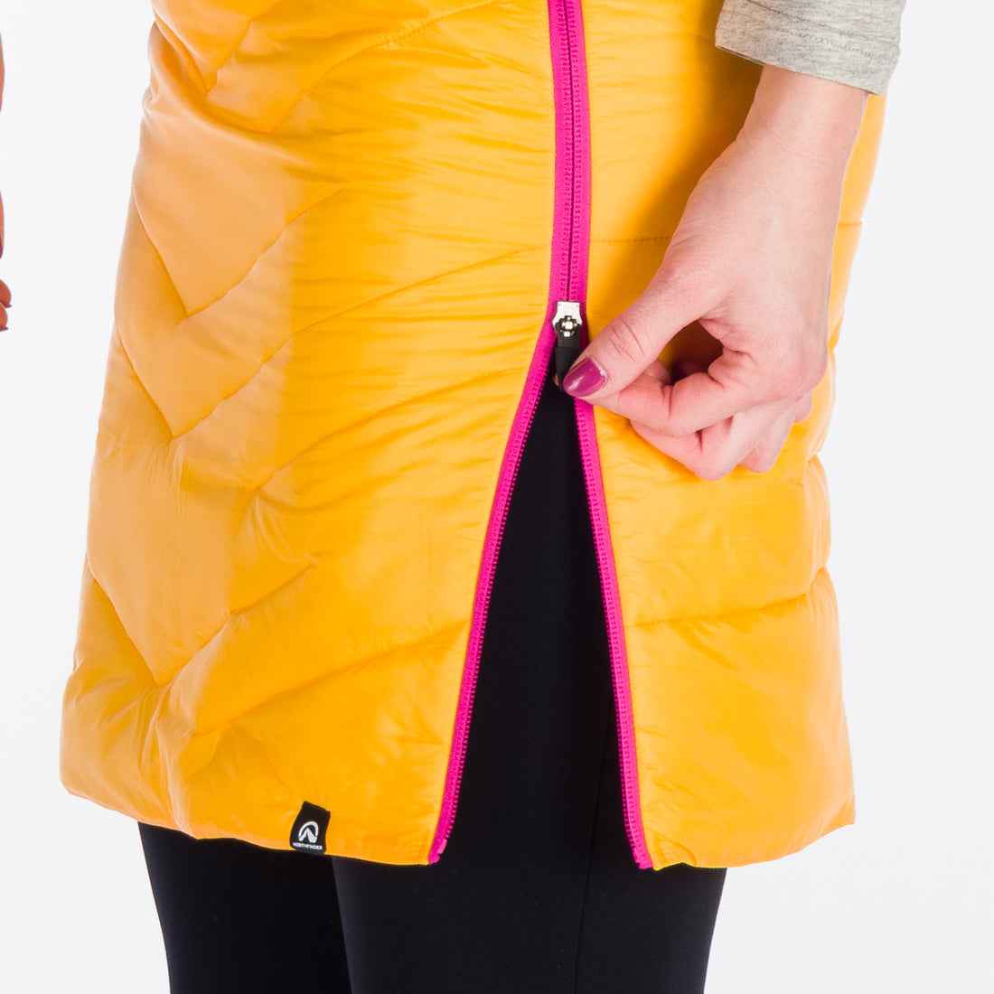 SU-4600SKP women's ski-touring skirt active sport full zip padded Primaloft Gold PODKOVA