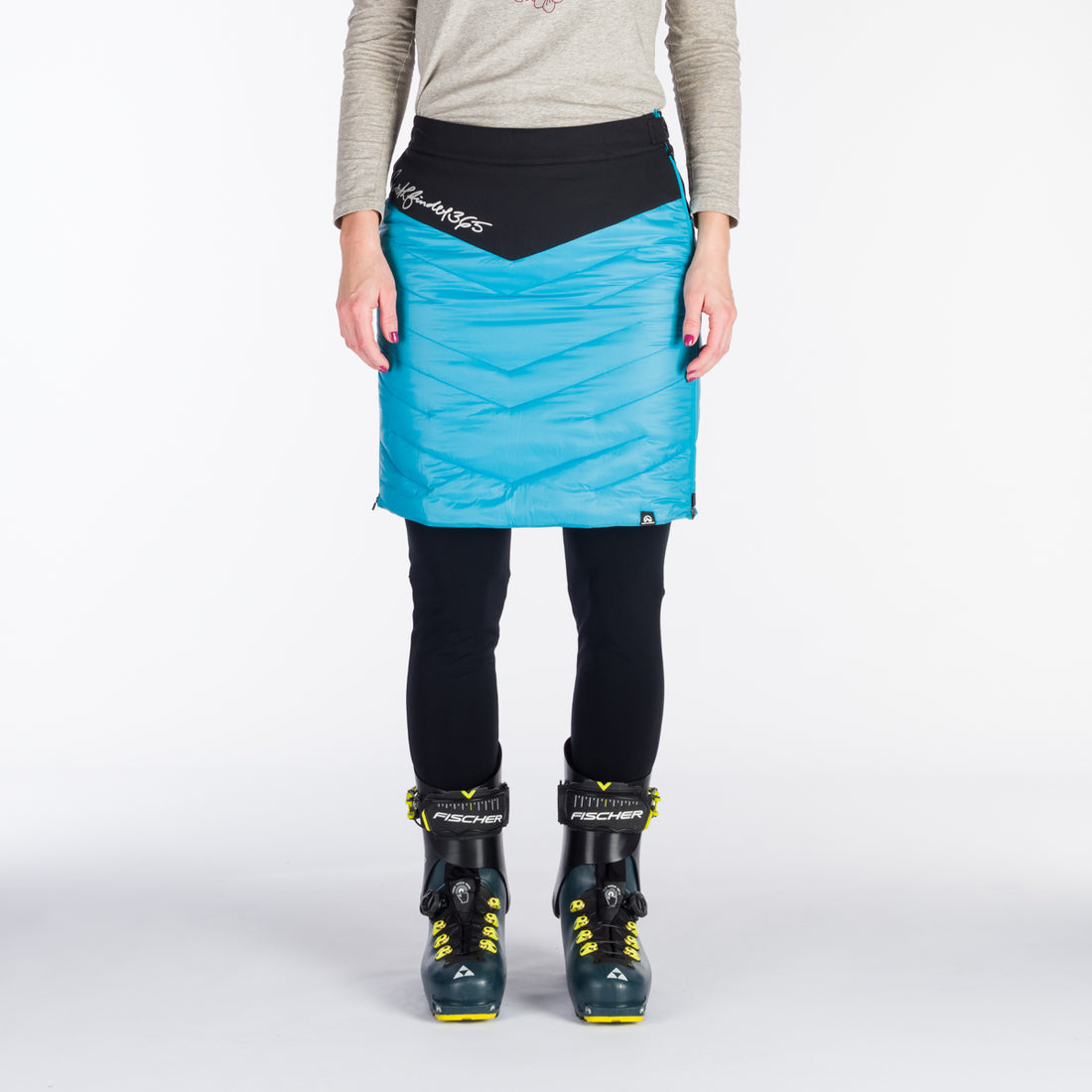SU-4600SKP women's ski-touring skirt active sport full zip padded Primaloft Gold PODKOVA