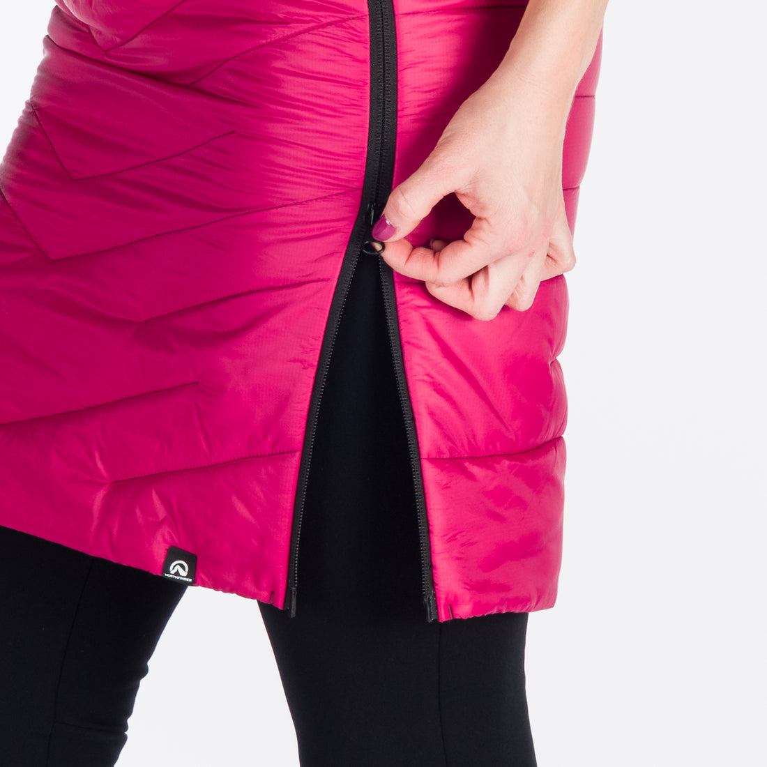 SU-4600SKP women's ski-touring skirt active sport full zip padded Primaloft Gold PODKOVA
