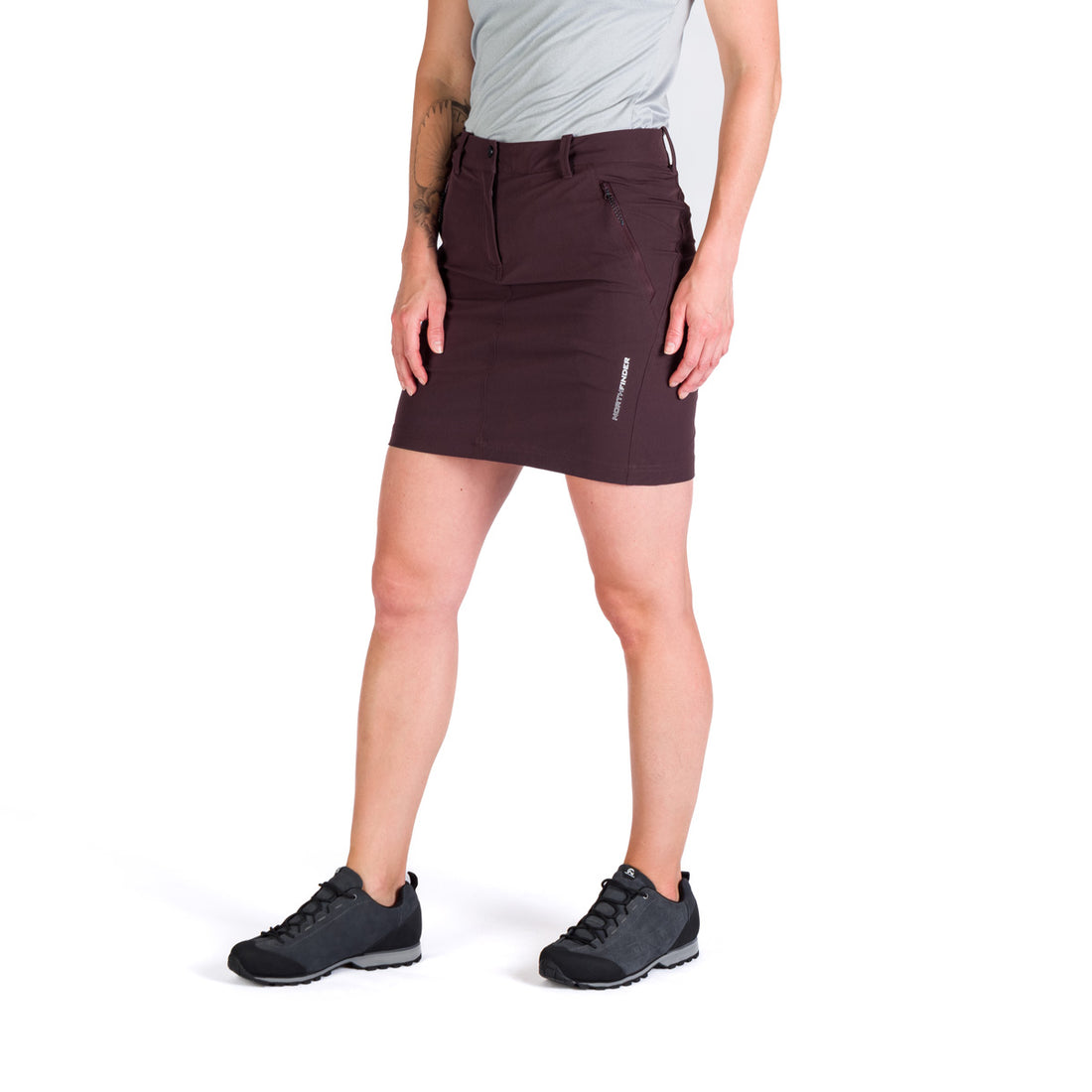 SU-4611OR women's technical regular fit stretch skirt CLAUDETTE