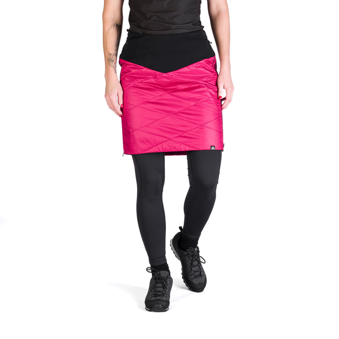 SU-4620OR women's active sport full zip padded skirt BELINDA
