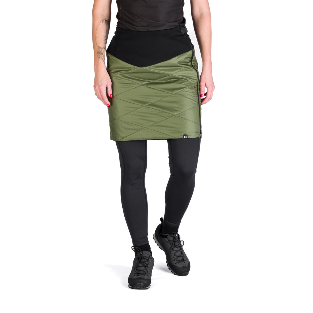 SU-4620OR women's active sport full zip padded skirt BELINDA