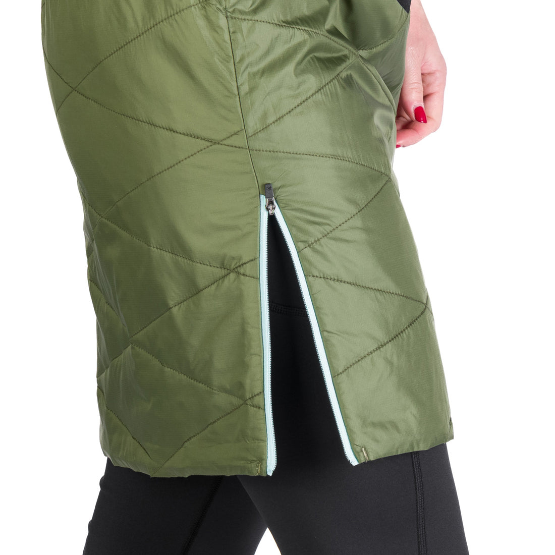 SU-4620OR women's active sport full zip padded skirt BELINDA