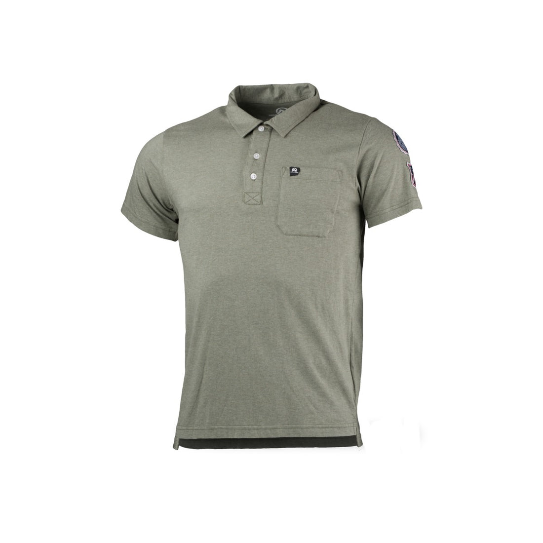 TR-3395SP men's polo T-shirt melange cotton BERTIN