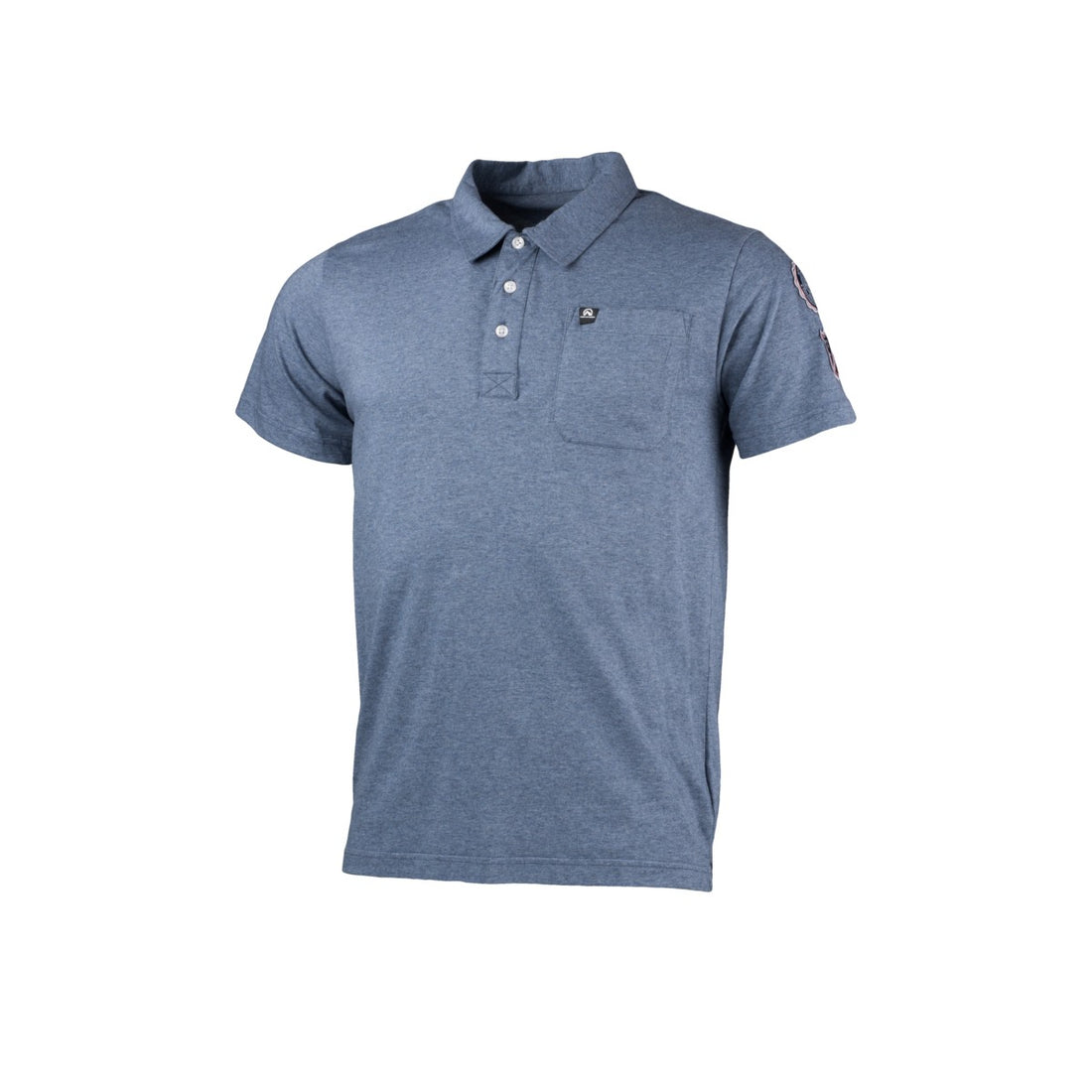 TR-3395SP men's polo T-shirt melange cotton BERTIN