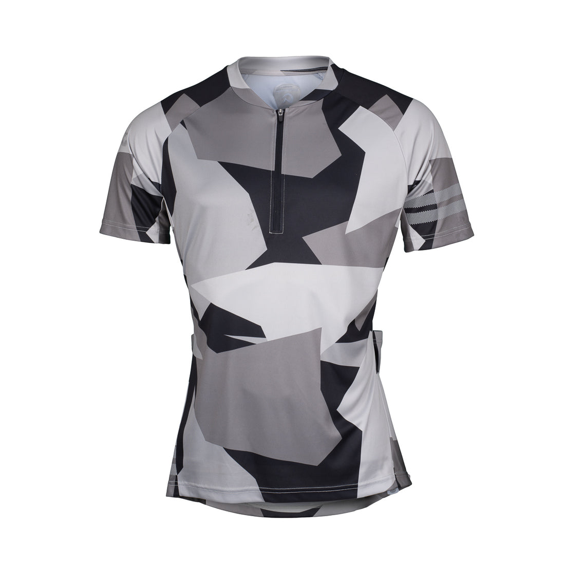 TR-3537MB men's e-bike t-shirt comfortable half zip DEWEROL