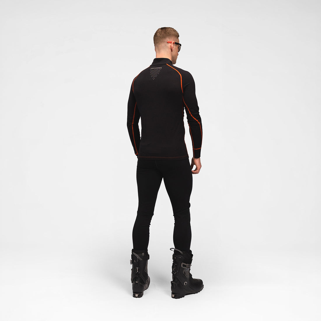 TR-3549KSP men's ski-touring merino T-shirt SUCHY