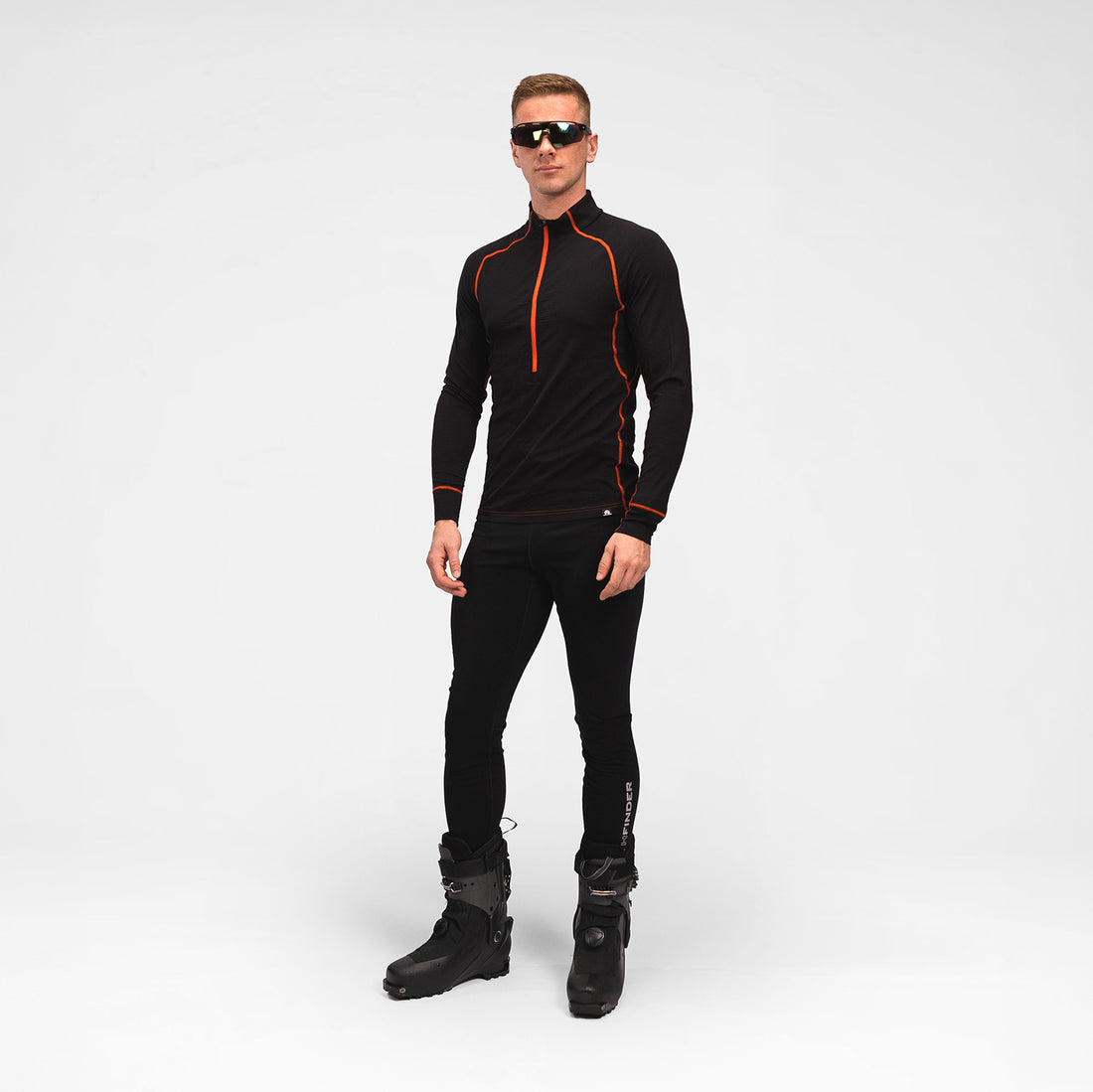 TR-3549KSP men's ski-touring merino T-shirt SUCHY