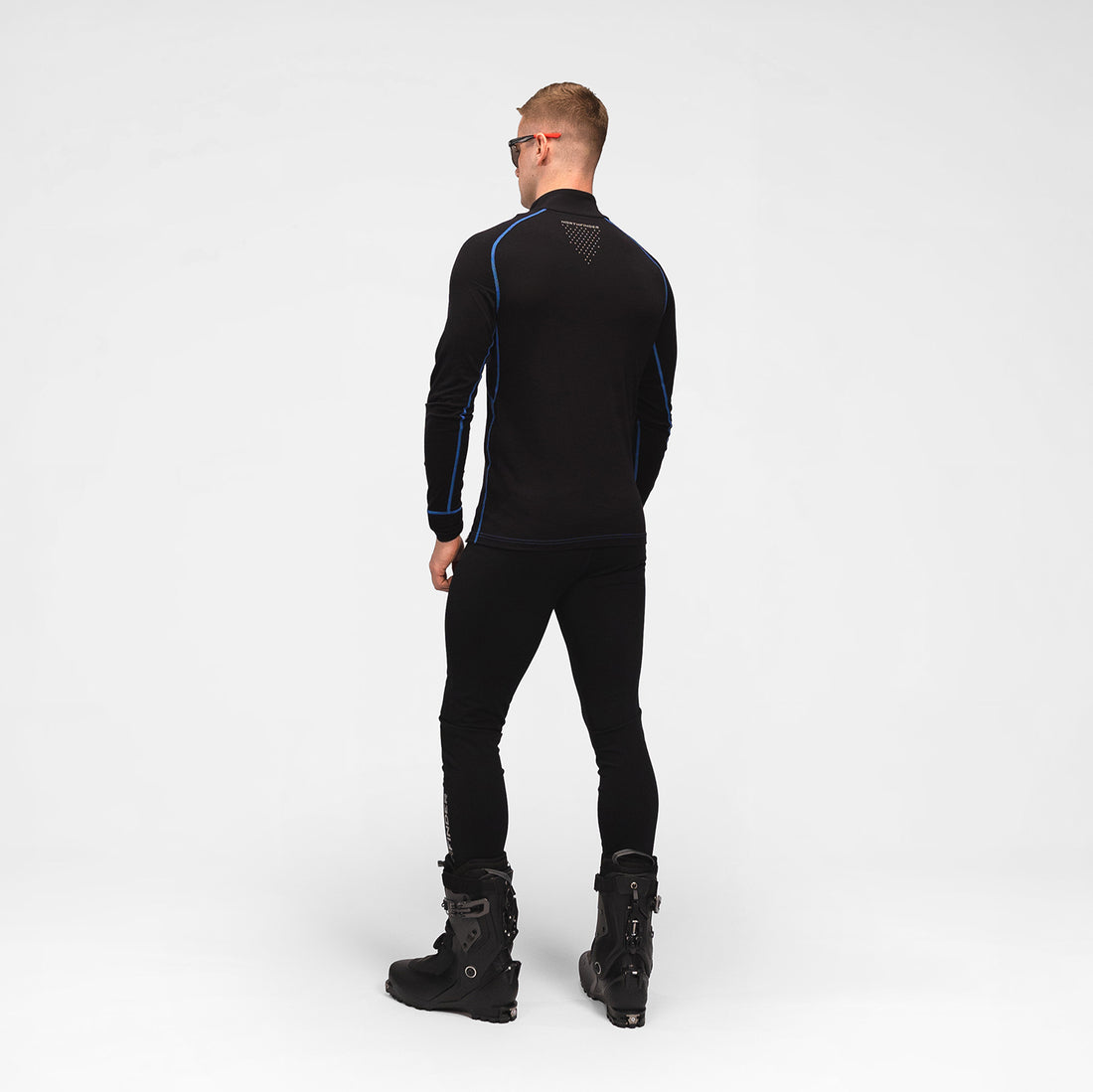 TR-3549KSP men's ski-touring merino T-shirt SUCHY