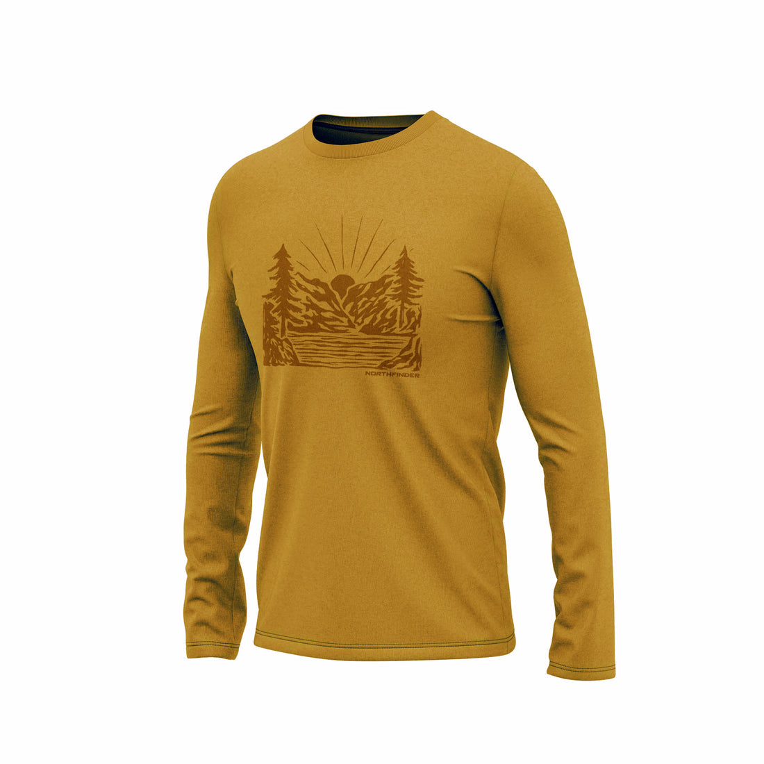 TR-3870AD men's t-shirt with print organic cotton BRODY 
