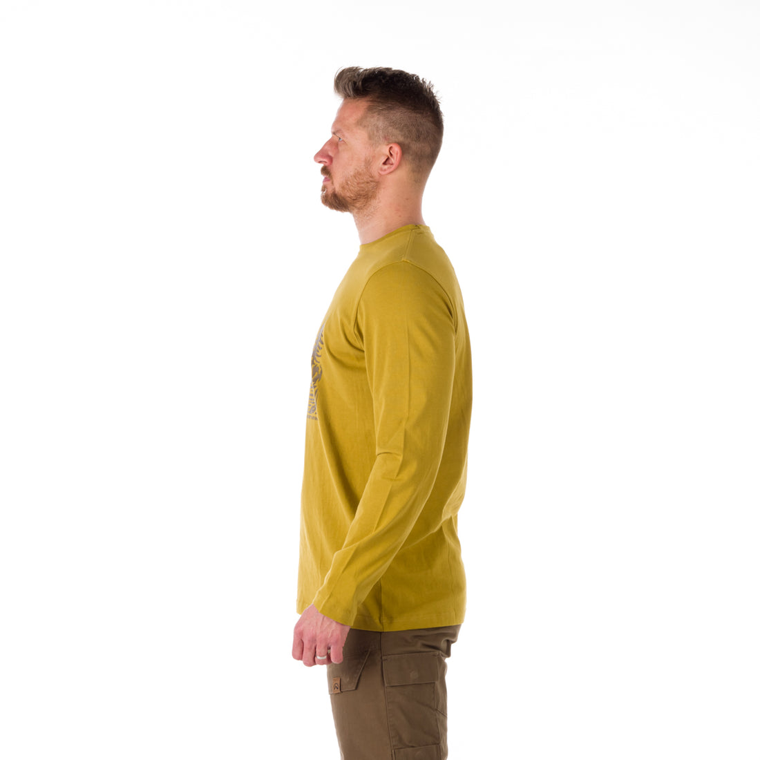 TR-3870AD men's t-shirt with print organic cotton BRODY 