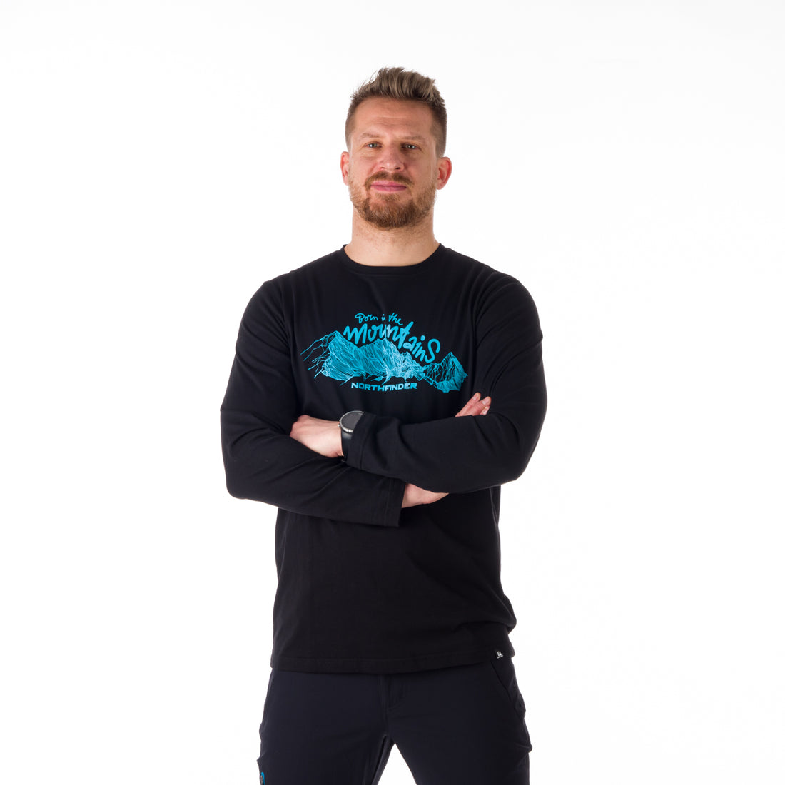 TR-3875OR men's t-shirt with print cotton style FINLEY 