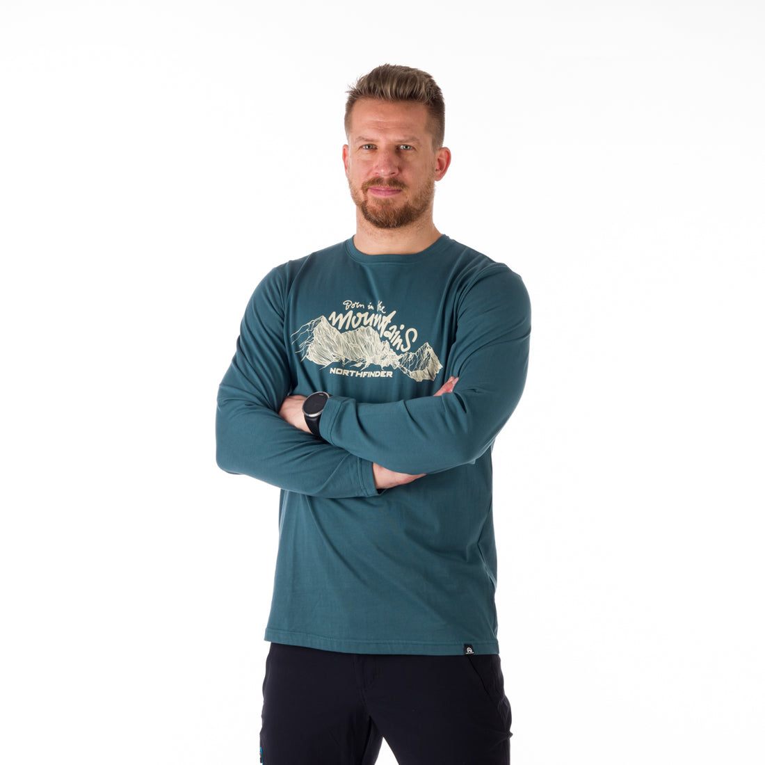 TR-3875OR men's t-shirt with print cotton style FINLEY 