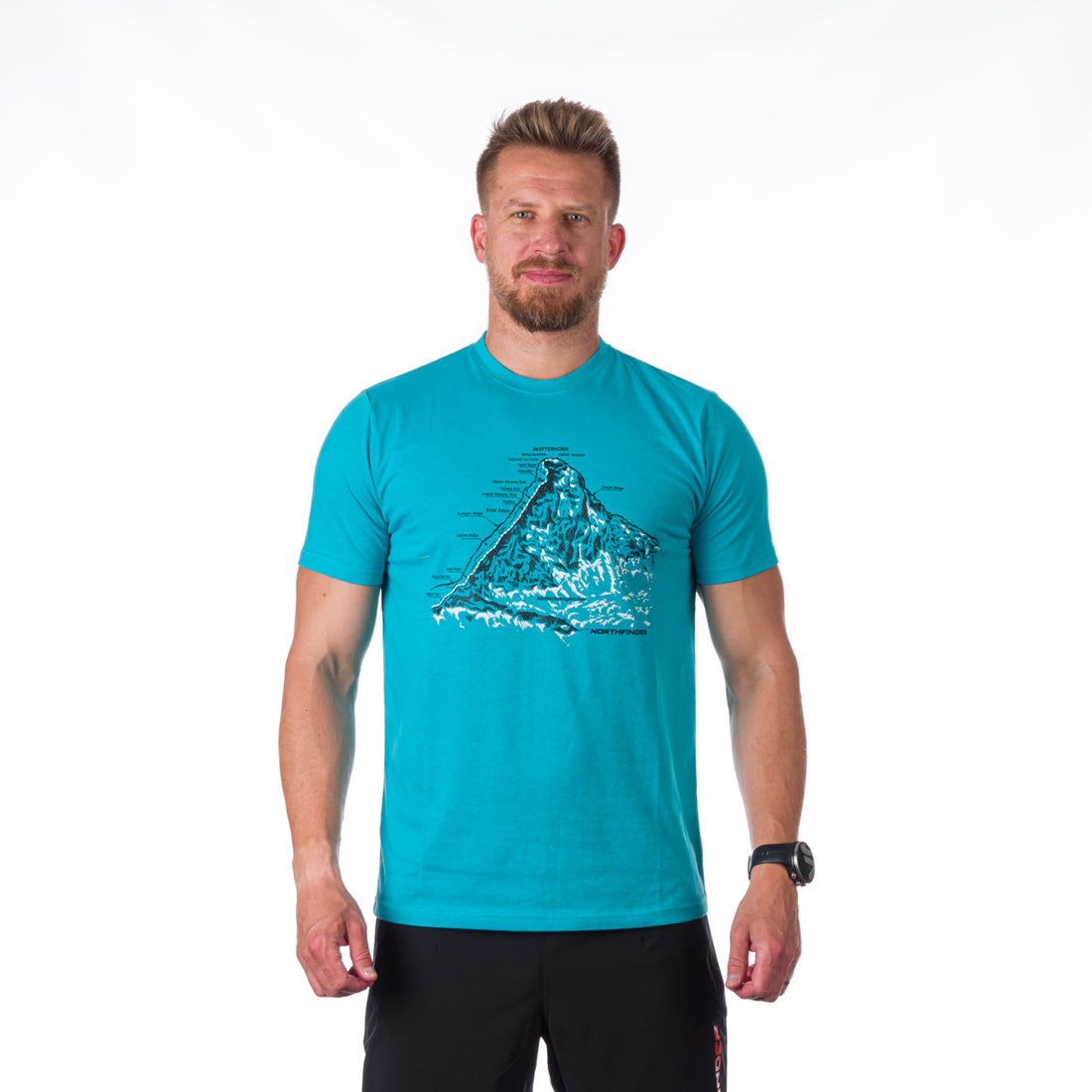 TR-3914OR men's t-shirt cotton style with print JEFFERSON