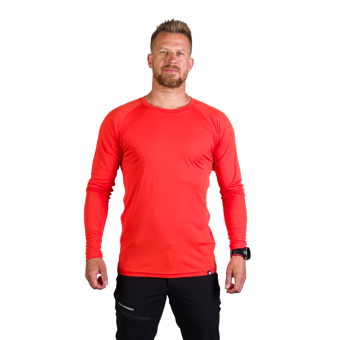 TR-3951OR  Men's technical T-shirt with long sleeves Polartec® ALPHUBEL