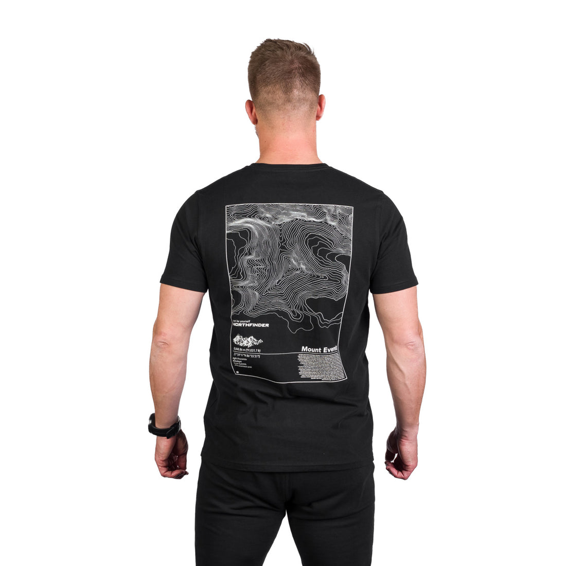 TR-3955OR men's organic cotton t-shirt with print TRENTON
