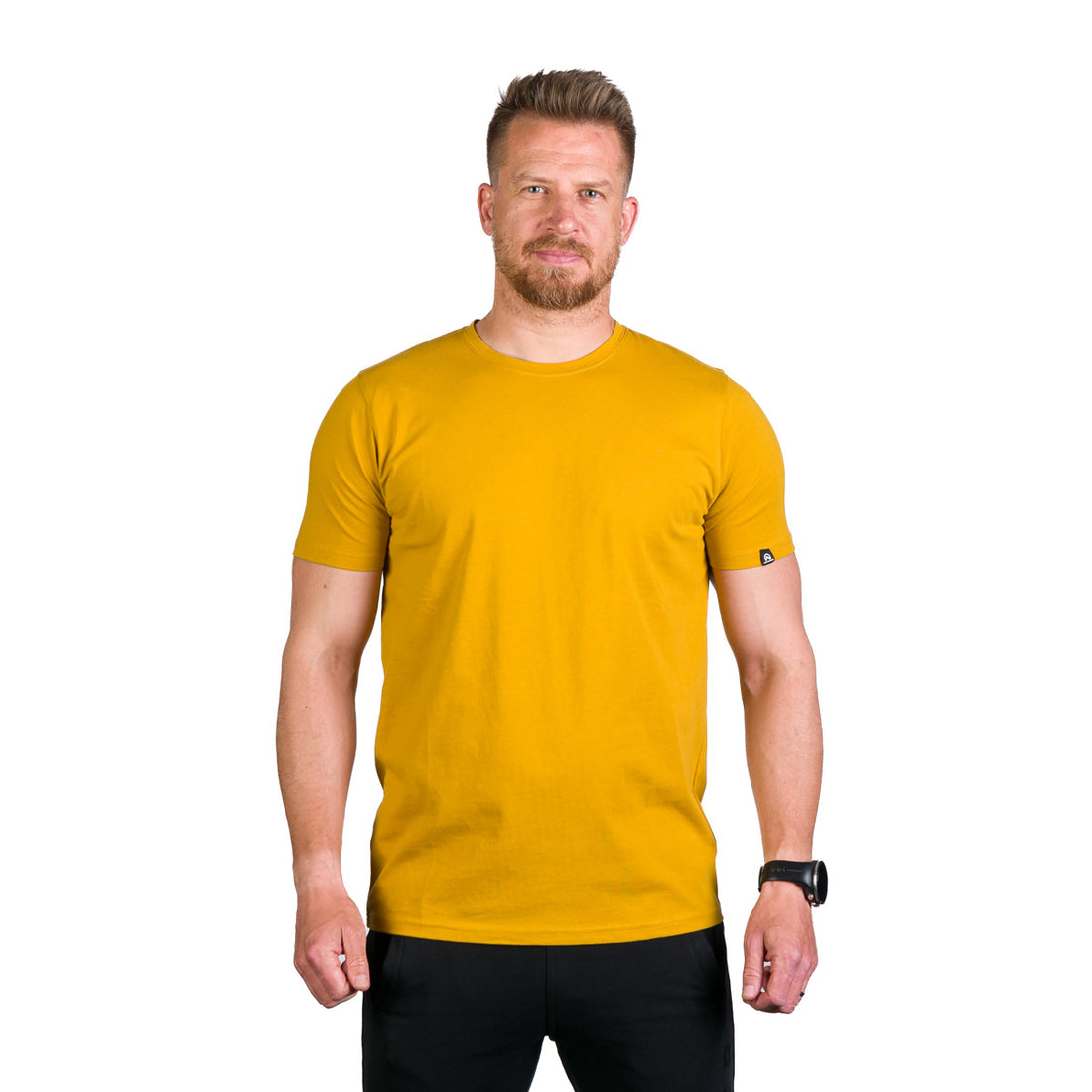 TR-3955OR men's organic cotton t-shirt with print TRENTON