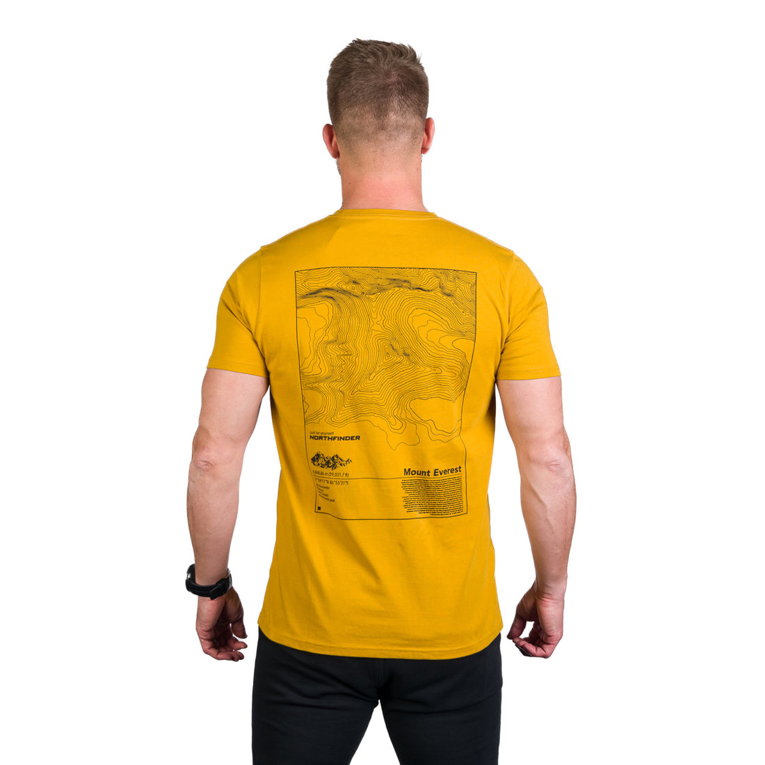 TR-3955OR men's organic cotton t-shirt with print TRENTON