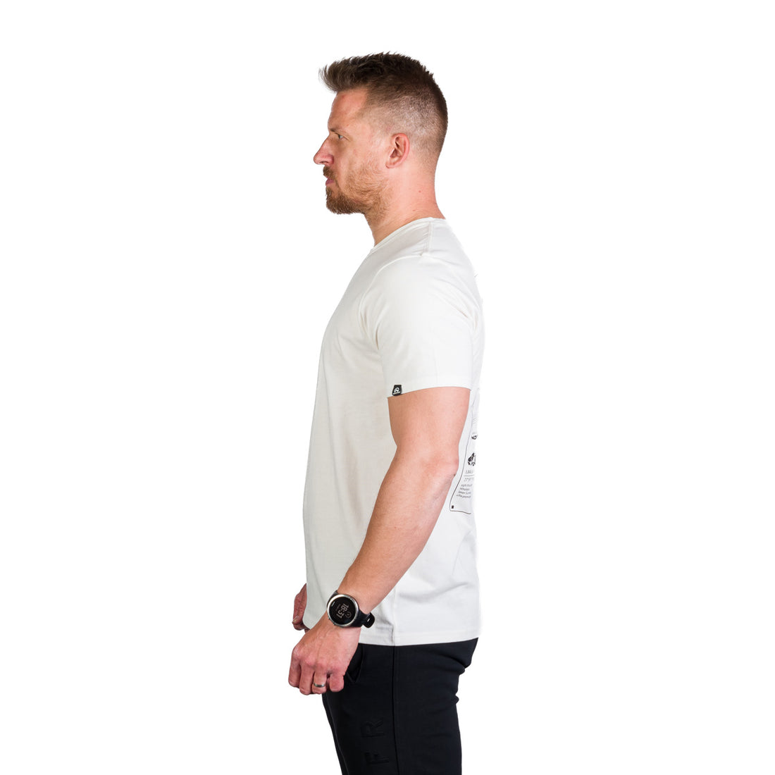 TR-3955OR men's organic cotton t-shirt with print TRENTON