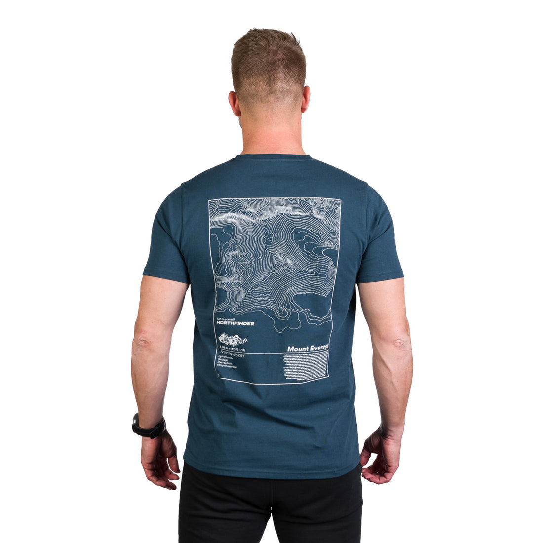 TR-3955OR men's organic cotton t-shirt with print TRENTON