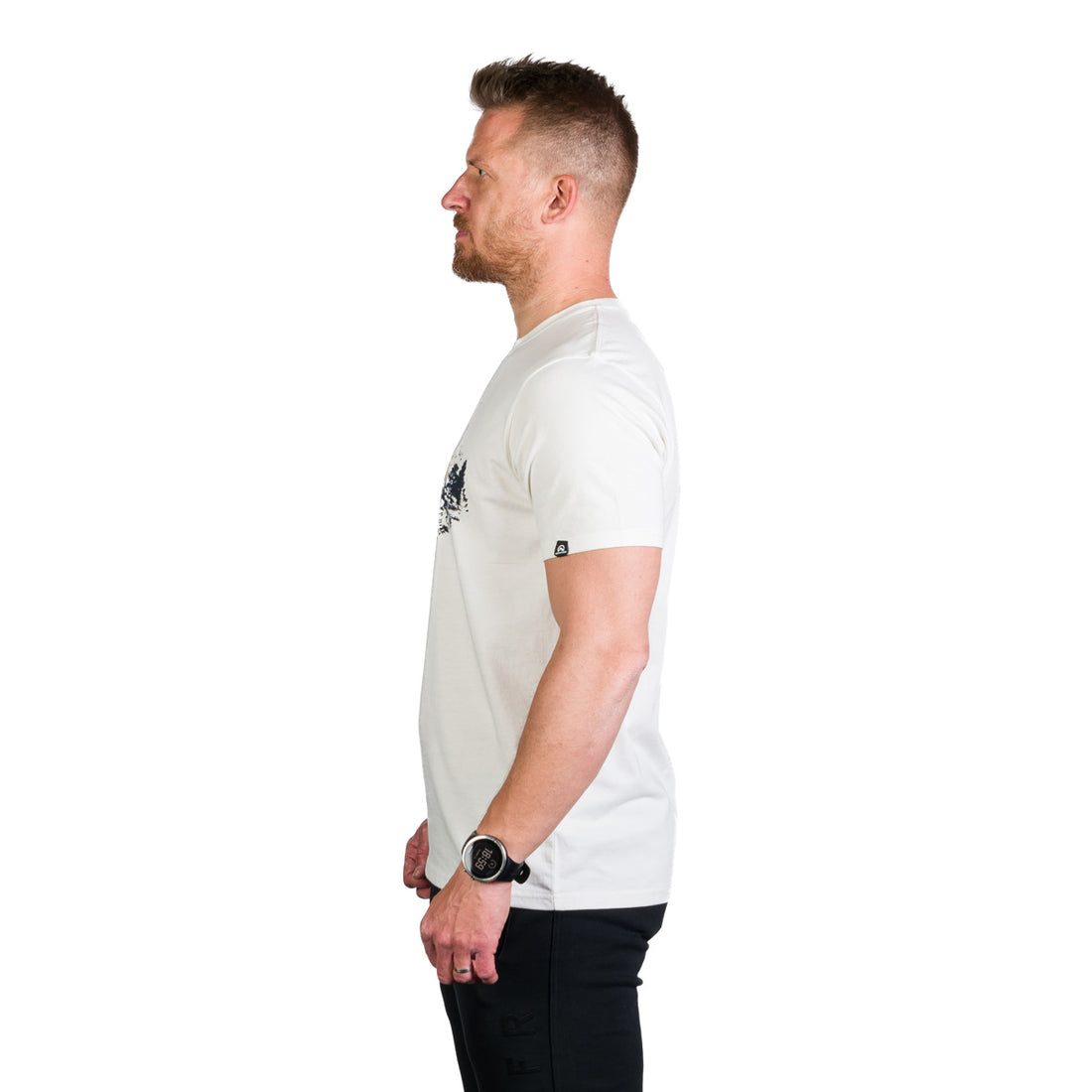 TR-3960OR men's organic cotton t-shirt with print KORY