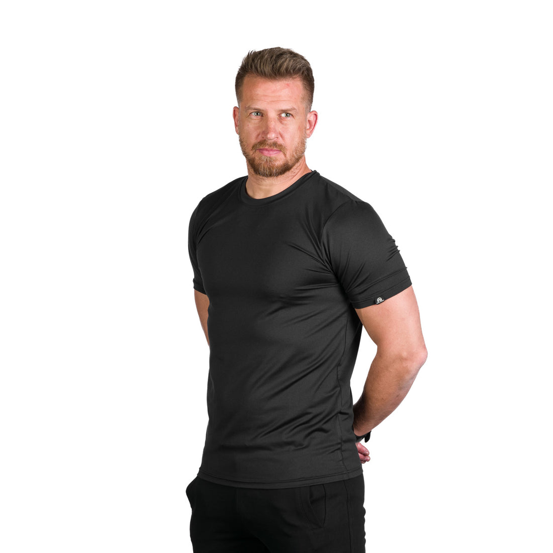 TR-3964SP men's active t-shirt from recycled fibers BRENTON