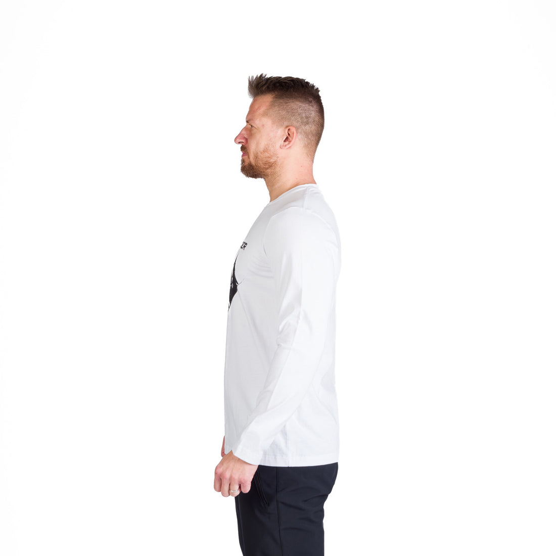 TR-3981OR men's outdoor combed cotton t-shirt with print CLAIR